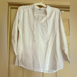 🔥FREE w/purchase🔥Old Navy white boho style shirt-small- excellent condition